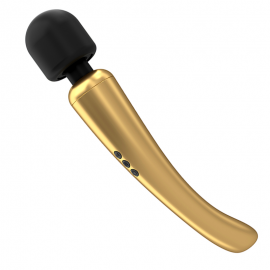 ​Vibrator Mega Wand Gold by Dorcel, Culoare: Gold 