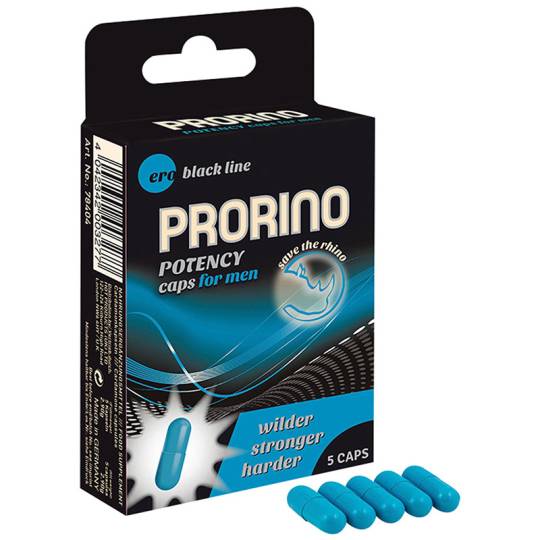 Stimulent  Potenta Prorino Potency Caps, Cantitate: 5 caps 