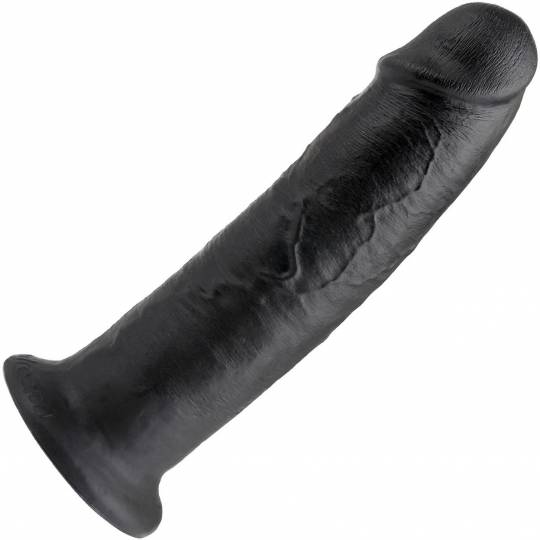 King Cock - Dildo Negru 25 Cm, Culoare: Negru 